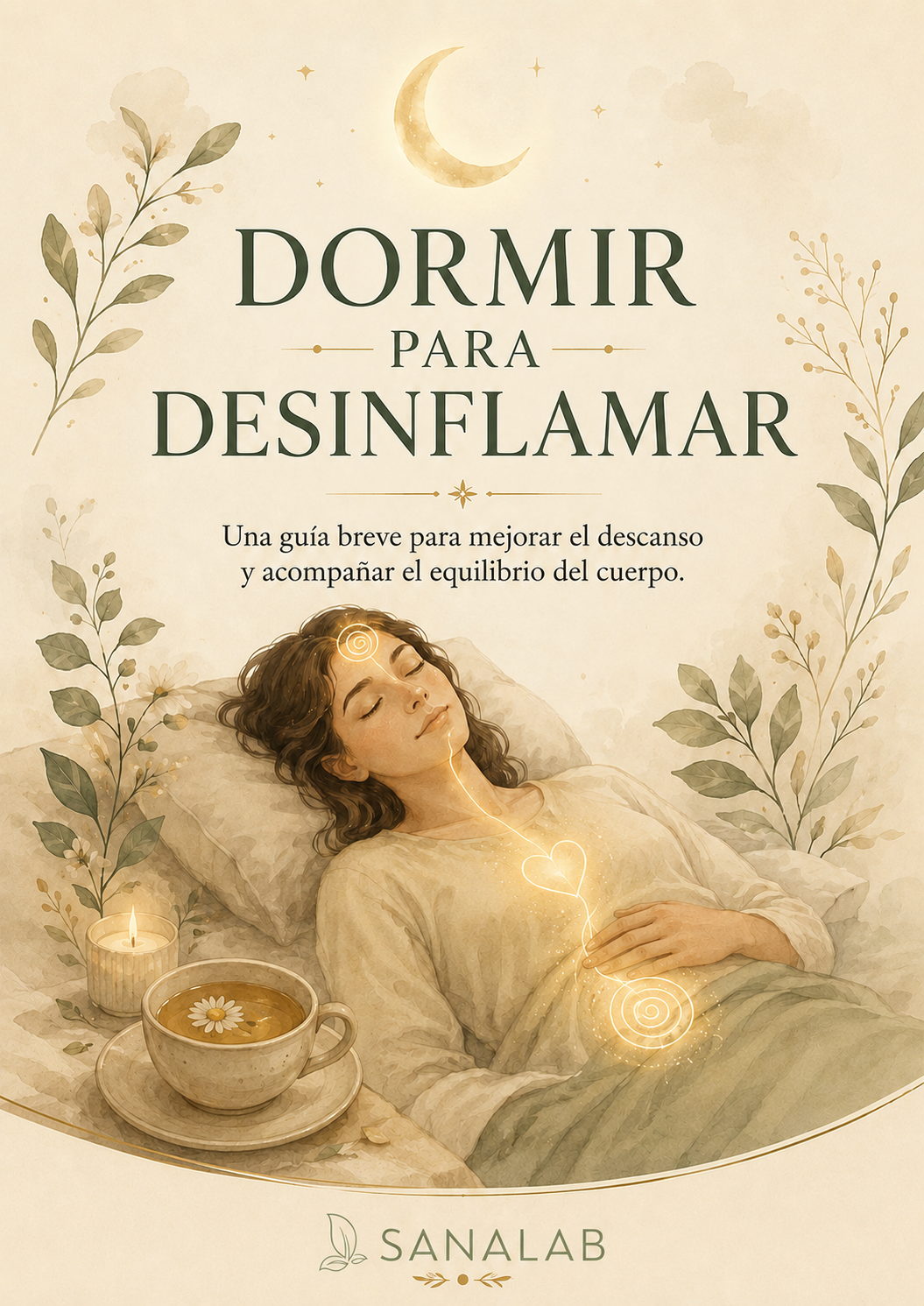 Portada de Dormir Para Desinflamar